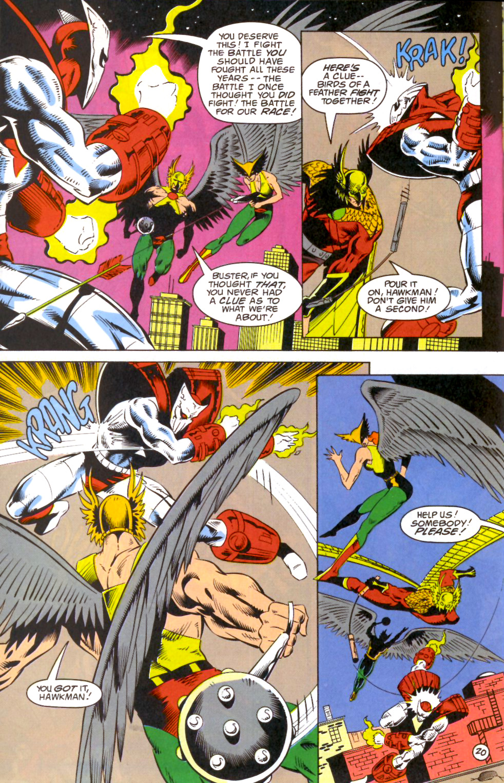 Read online Hawkworld (1990) comic -  Issue #29 - 21