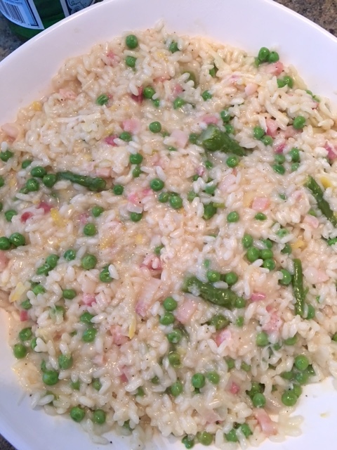 Pink Lady: Easy Spring Risotto