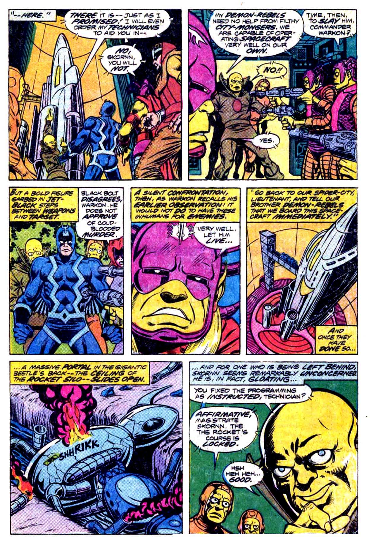Read online Inhumans (1975) comic -  Issue #10 - 6