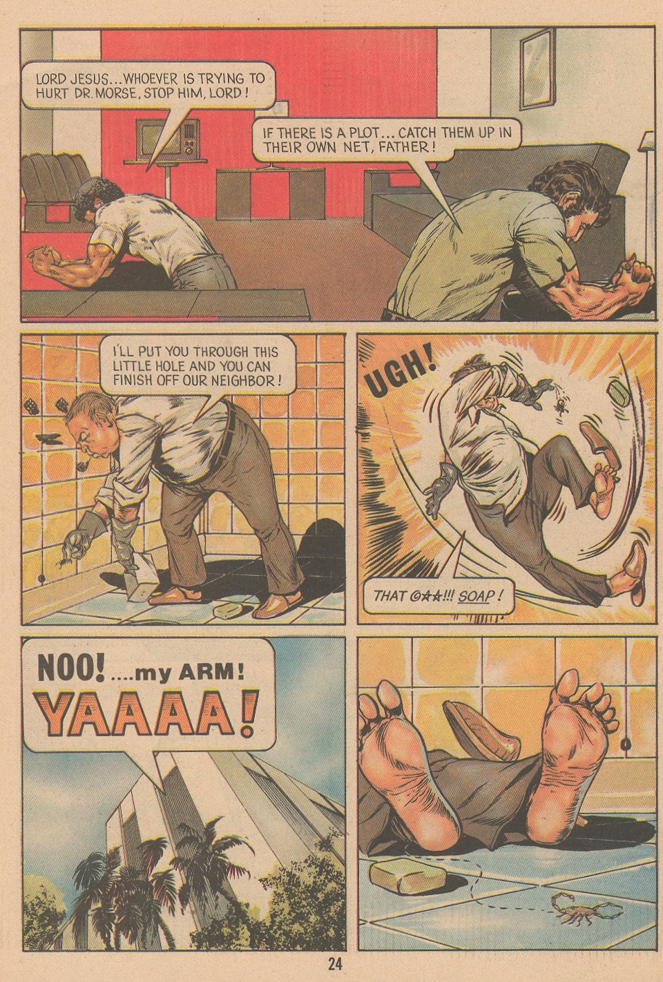 Read online The Crusaders (1974) comic -  Issue #5 - 26