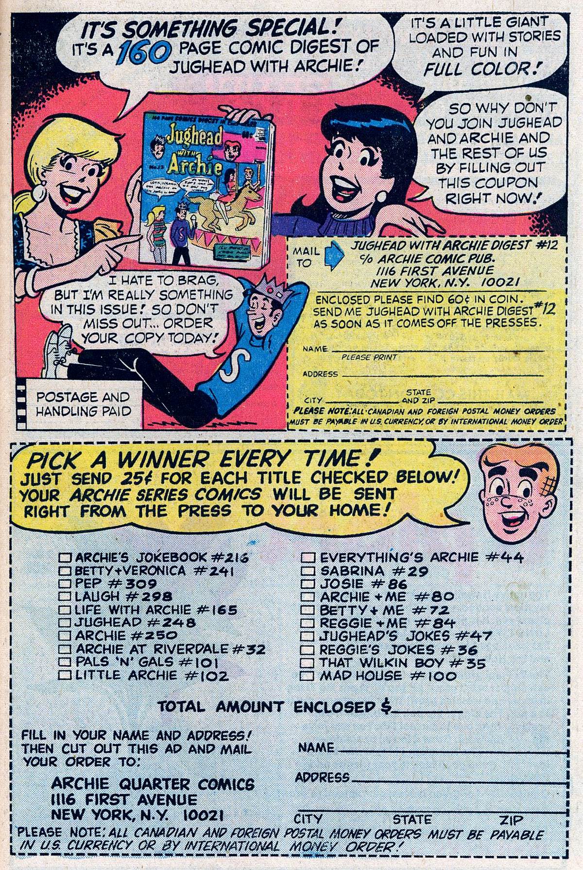 Read online Reggie and Me (1966) comic -  Issue #83 - 21