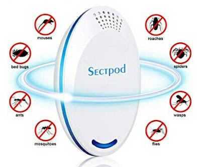 Sectpod Pest Controller - Repels Roaches, Bugs, Mosquitoes, Rodents, etc