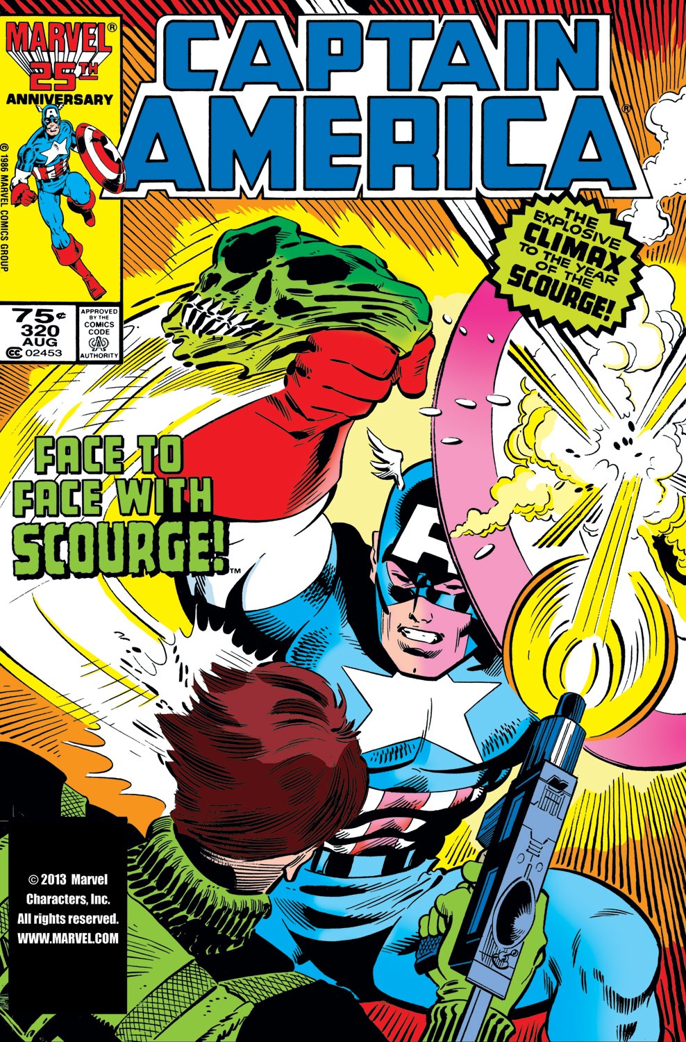 Read online Captain America (1968) comic -  Issue #320 - 1