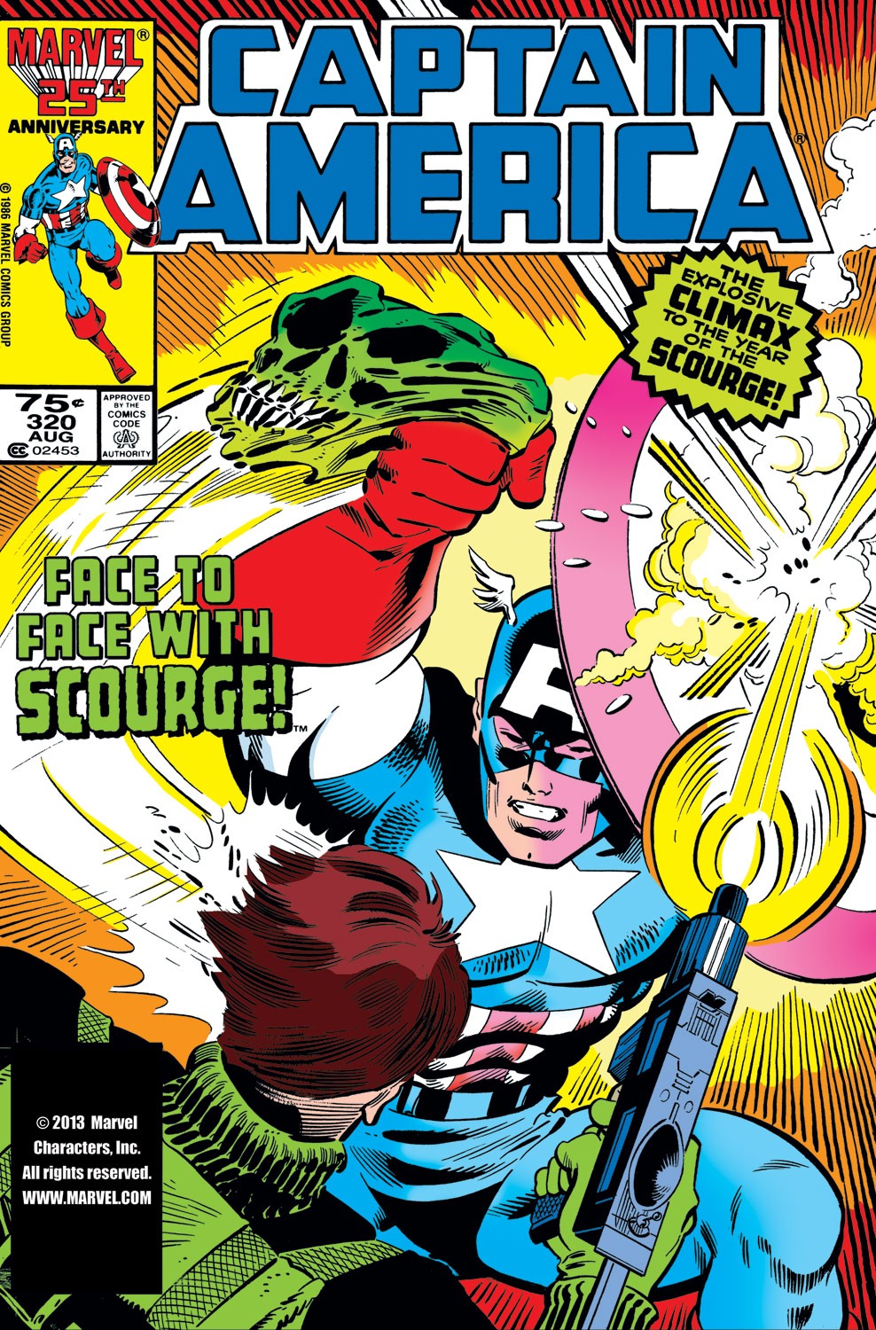 Read online Captain America (1968) comic - Issue #320 - 1