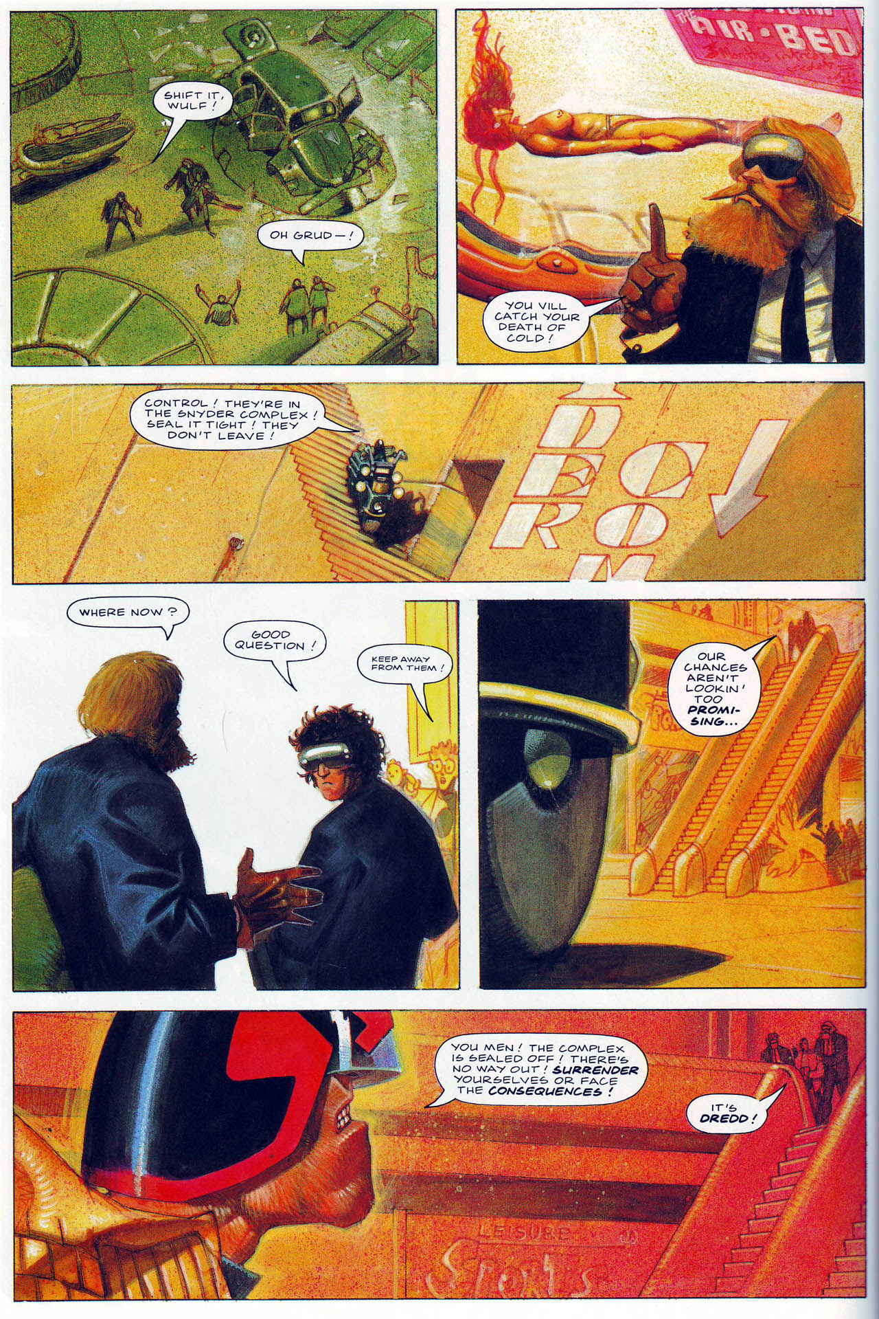 Read online Judge Dredd: The Complete Case Files comic -  Issue # TPB 14 (Part 2) - 191