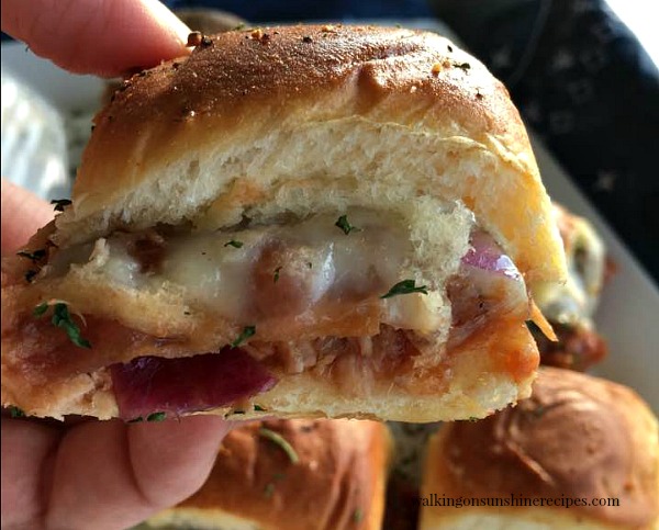 Recipe: How to Make the Best BBQ Chicken Slider Sandwiches - Walking on ...