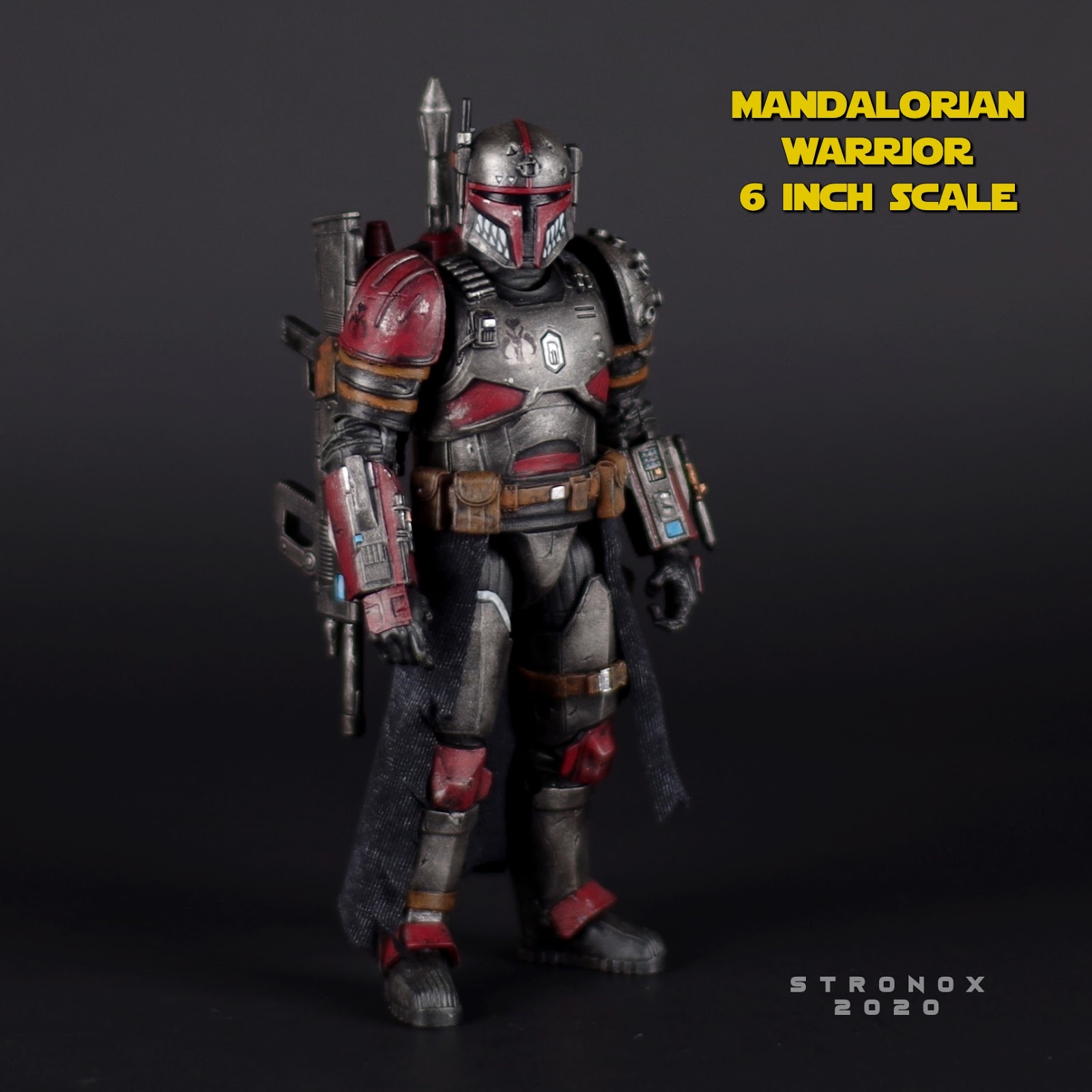 Stronox Custom Figures Star Wars The Black Series Mandalorian Warrior