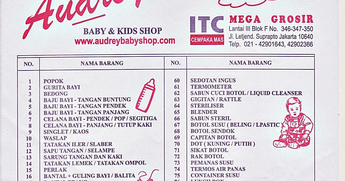 audrey baby shop