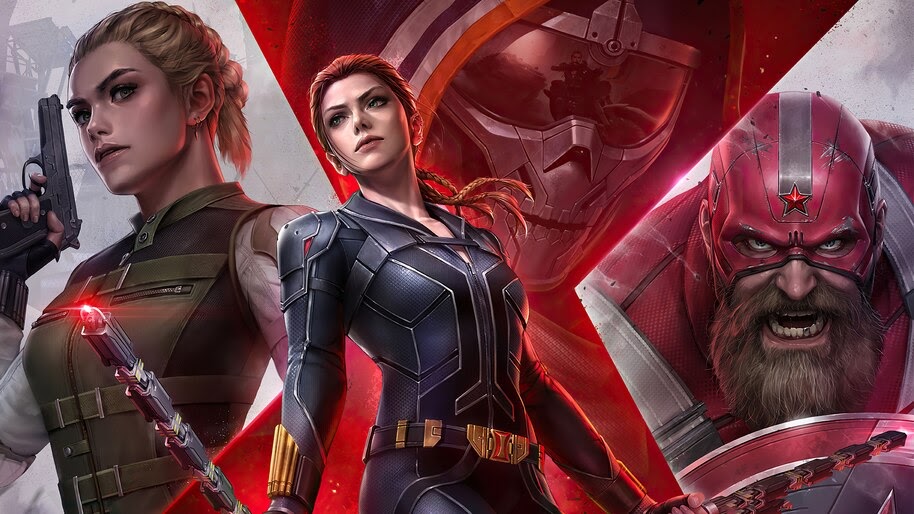 Black Widow, Movie, Art, Characters, 4K, #3.2255