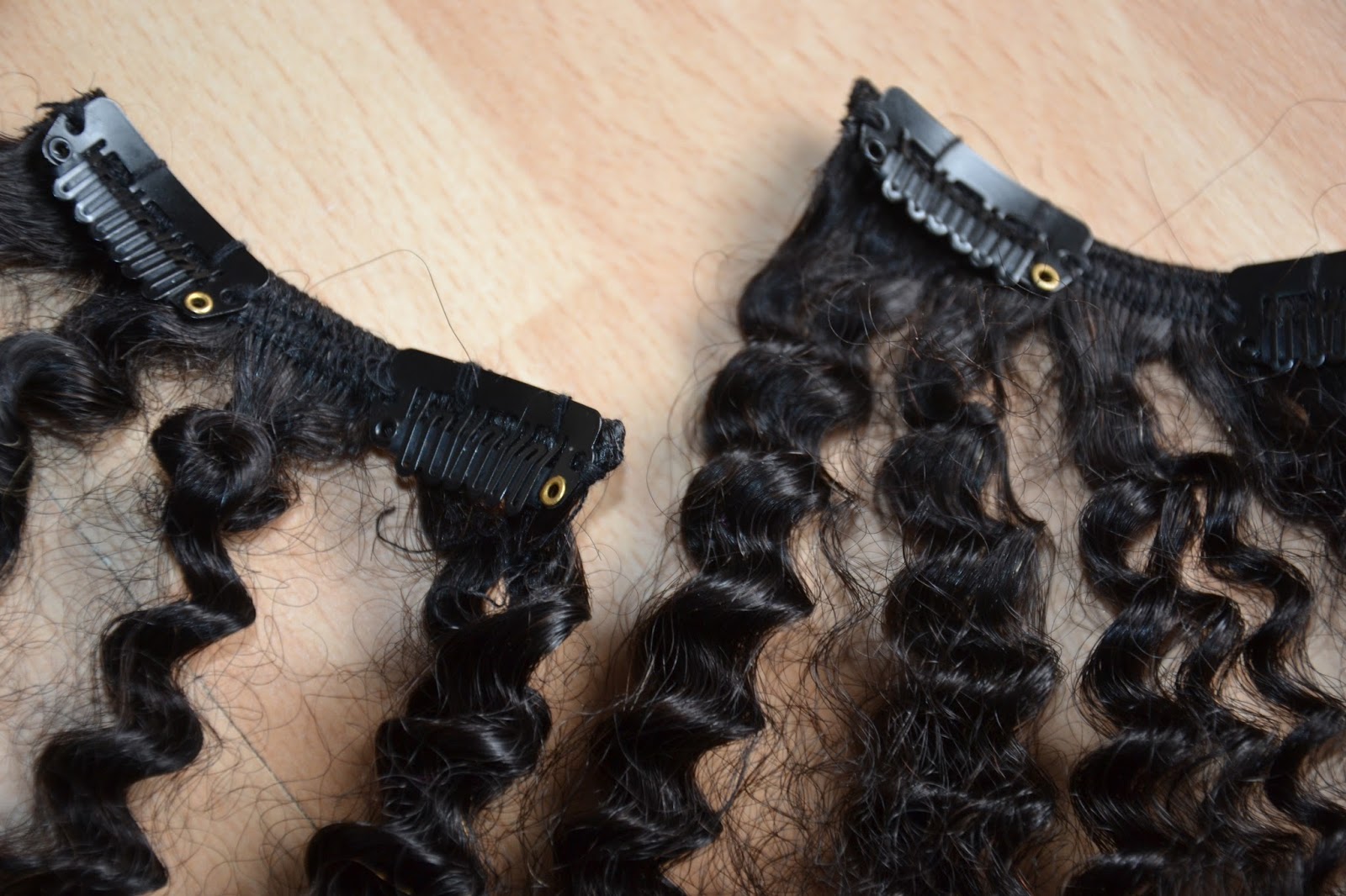 Christina Tattoo and Beauty Tips The Kurly Klips Clip In Review