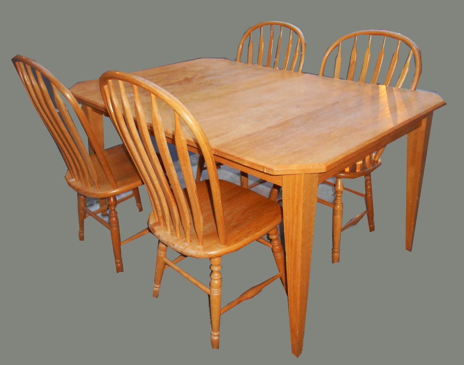 Dining Table + 4 Windsor Chairs SOLD soloshrinks