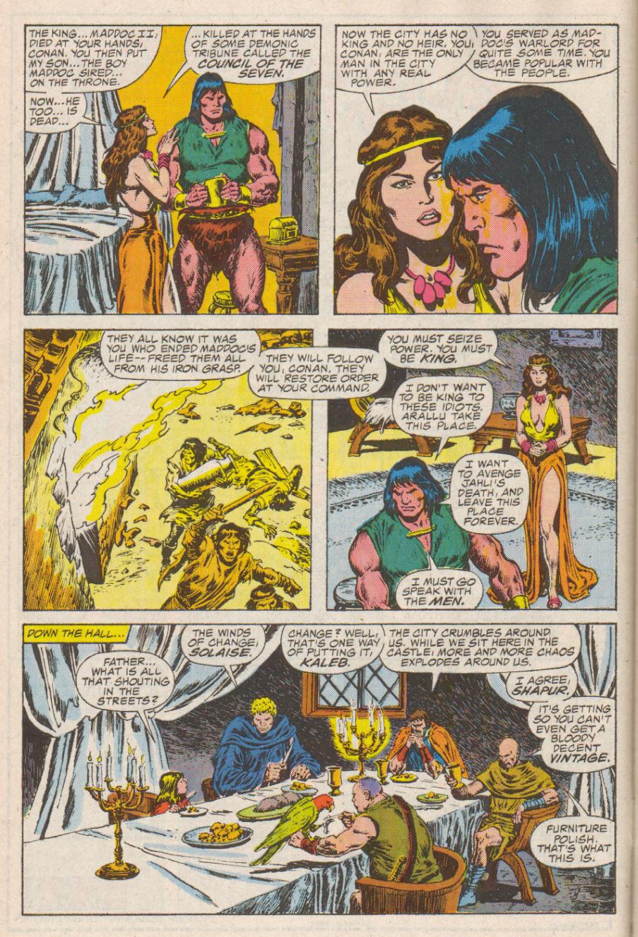 Read online Conan the Barbarian (1970) comic -  Issue #190 - 7