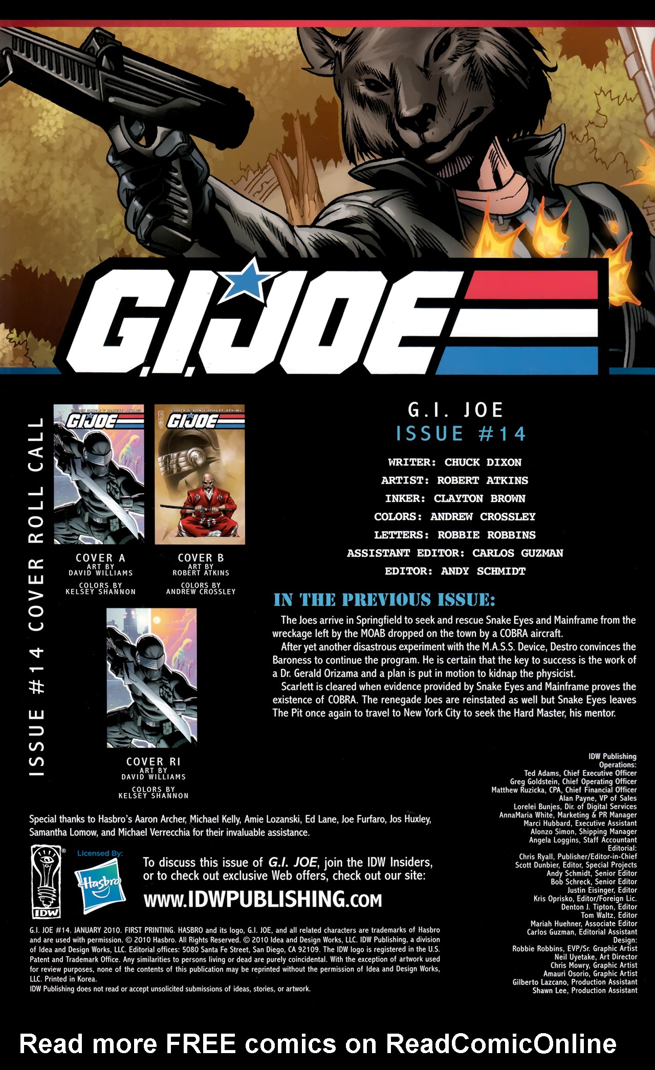 G.I. Joe (2008) issue 14 - Page 3
