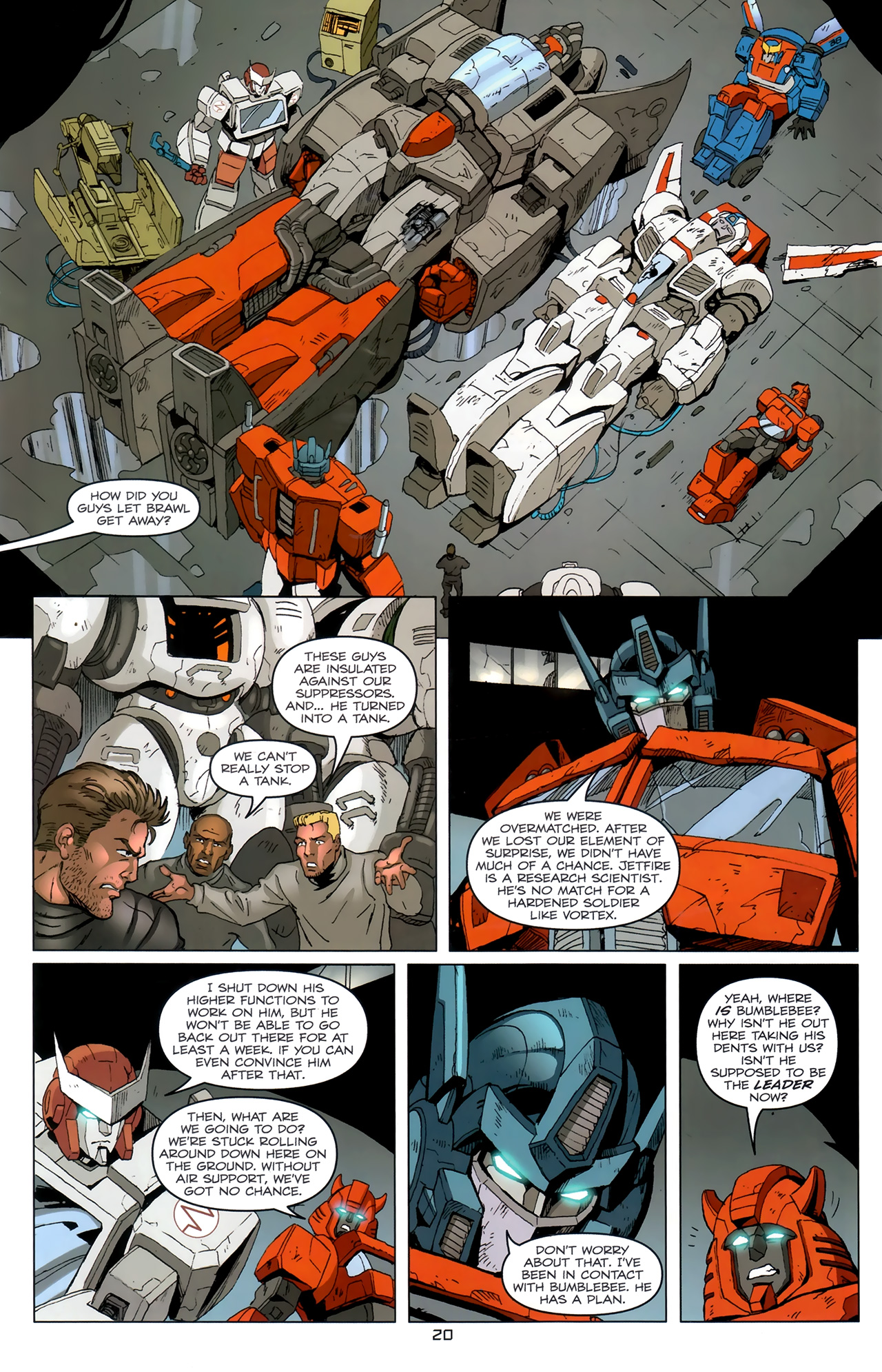 Read online The Transformers (2009) comic -  Issue #10 - 21