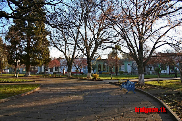 plaza de armas de traiguen