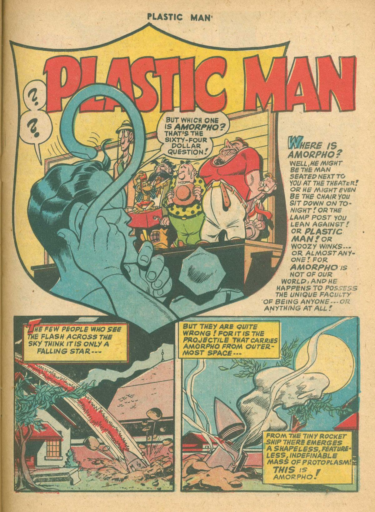 Read online Plastic Man (1943) comic -  Issue #21 - 23