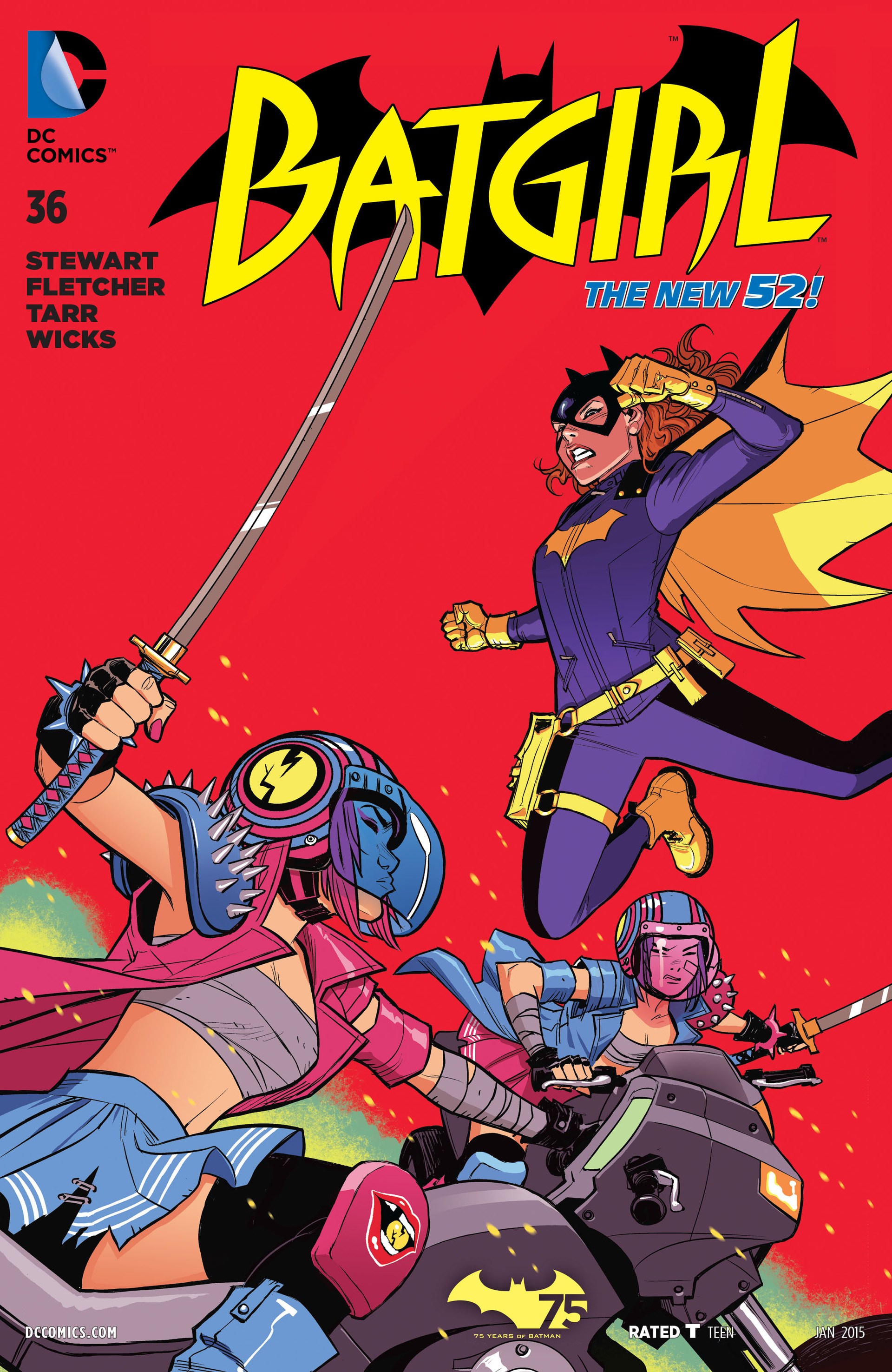 Read online Batgirl (2011) comic -  Issue #36 - 1