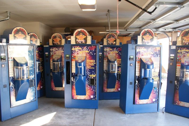 Hollywood Popcorn Vending Machines