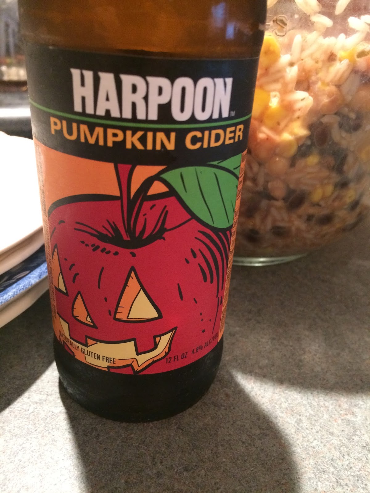 Along Came a Cider Cider Review Harpoon Brewery's Pumpkin Cider