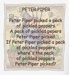 Скороговорка peter. Скороговорка Peter Piper. Питер Пайпер. Peter Piper tongue Twister. Peter Piper picked a Peck of Pickled Peppers скороговорка.