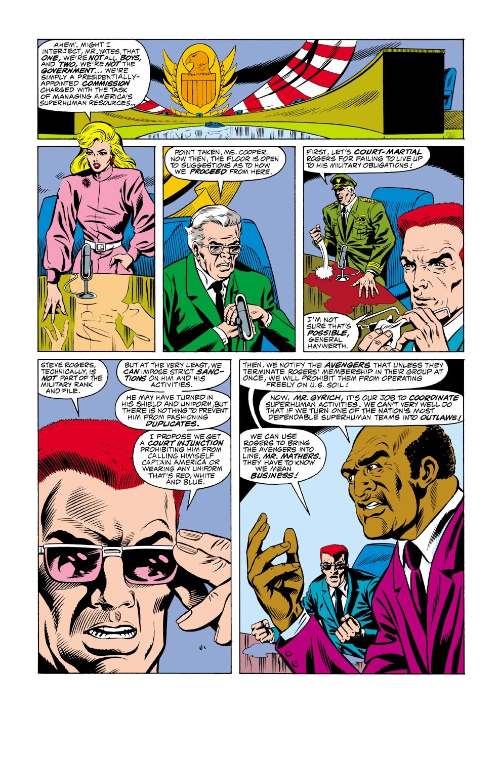 Read online Captain America (1968) comic -  Issue #333 - 3