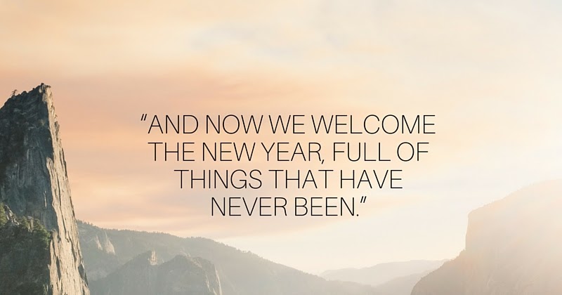 Quote: Happy New Year! / guiltless reading
