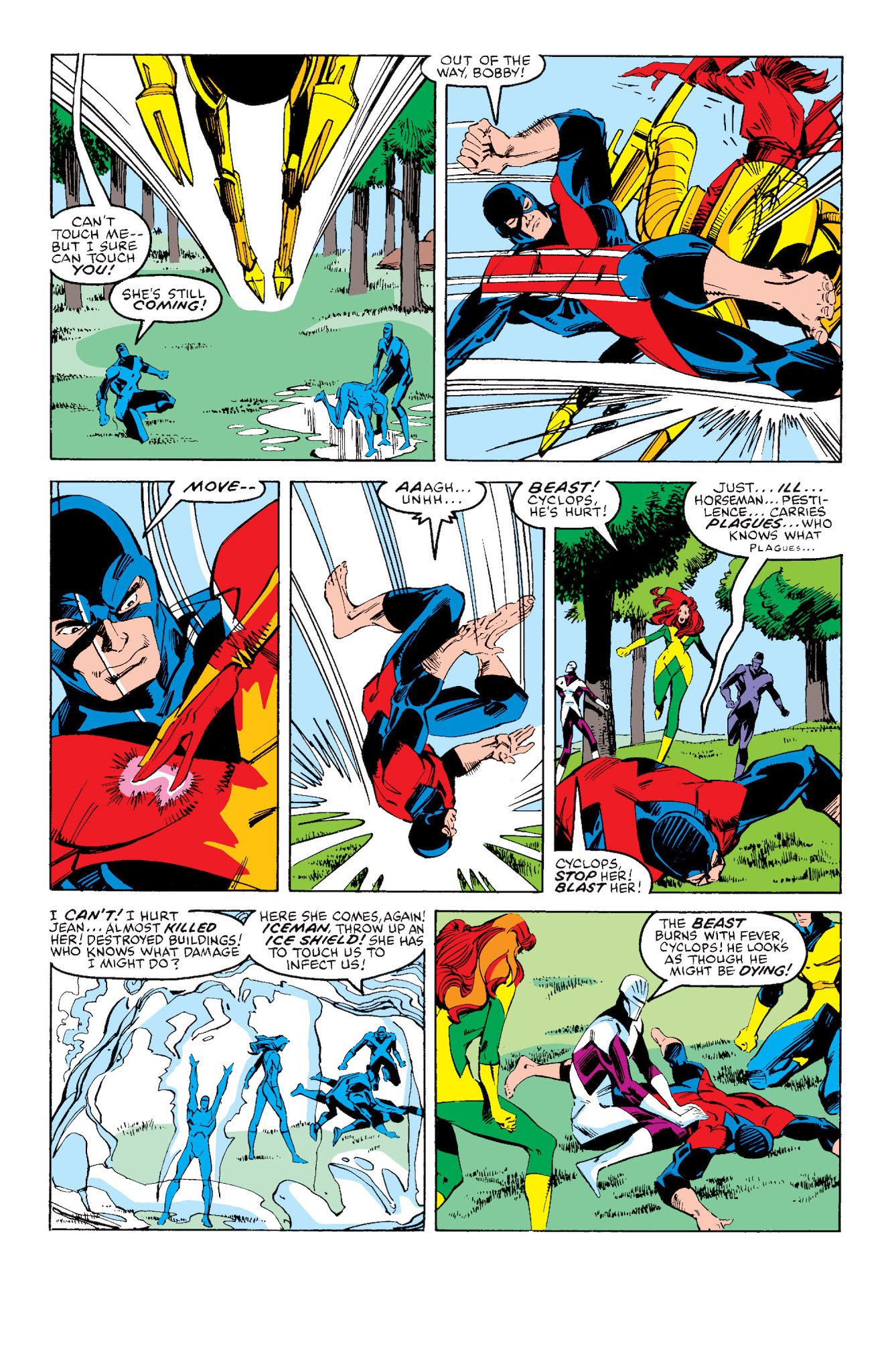 Read online X-Men: Fall of the Mutants comic -  Issue # TPB 2 (Part 1) - 45