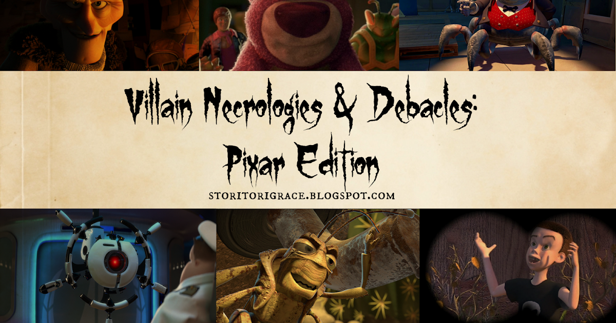 Wanderer's Pen: Villain Necrologies & Debacles: Pixar Edition