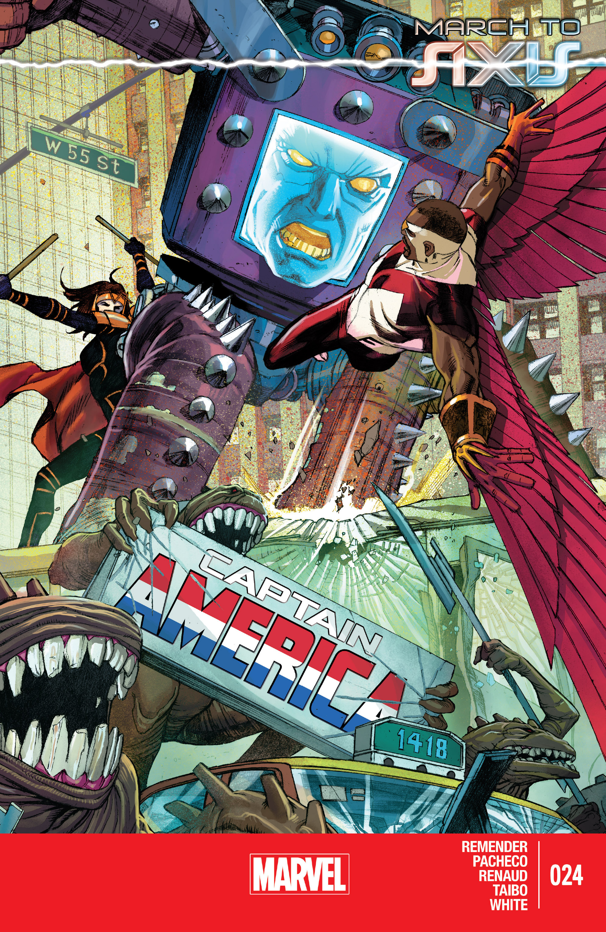 Read online Captain America (2013) comic -  Issue #24 - 1