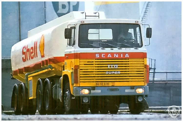 SCANIA: Scania 110 super SHELL