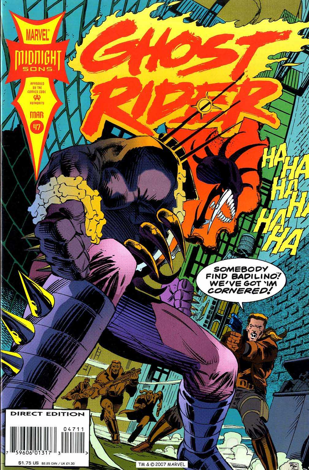 Read online Ghost Rider (1990) comic -  Issue #47 - 1