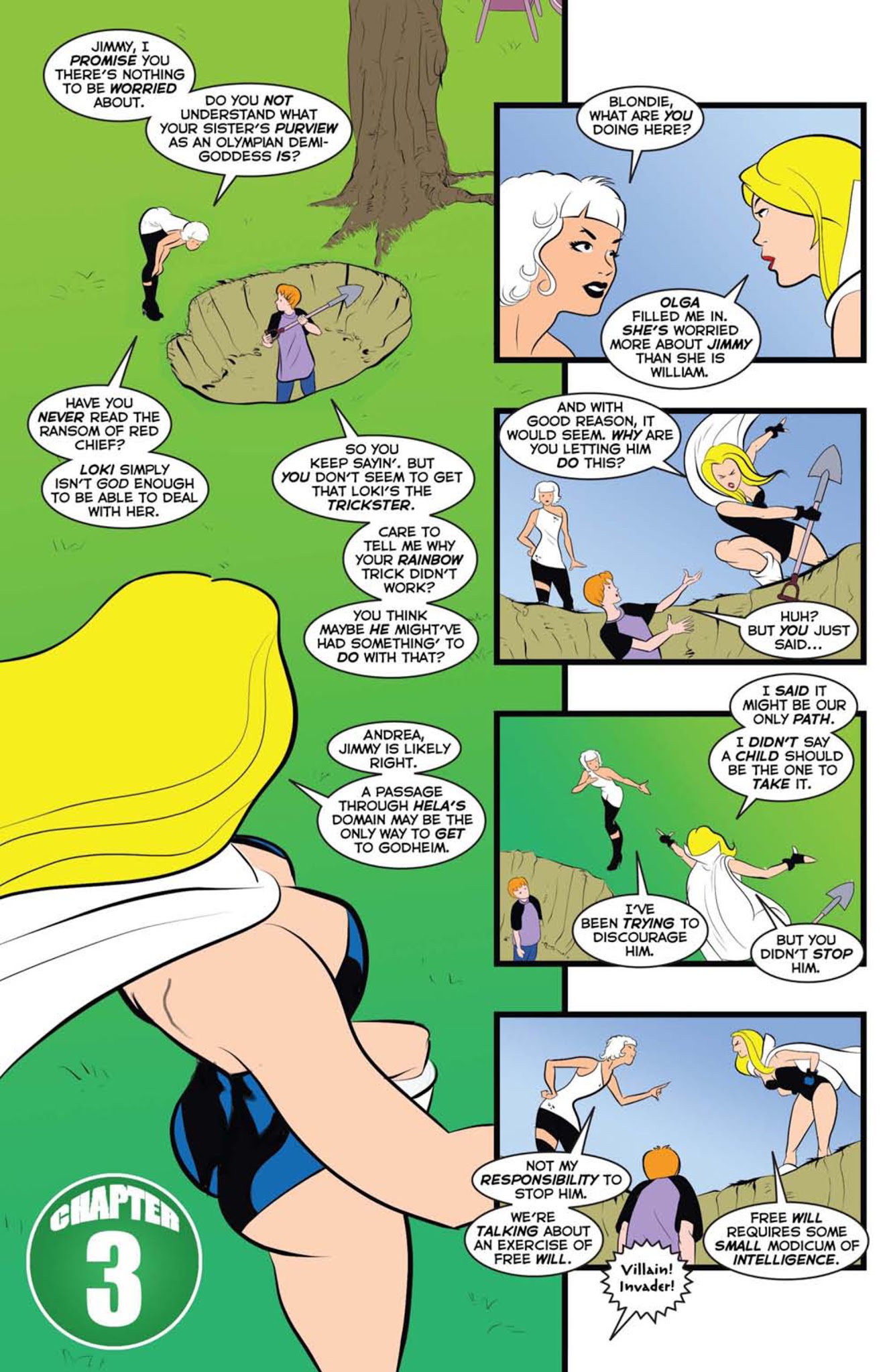 Read online The Sensational G-Girl comic -  Issue #4 - 21