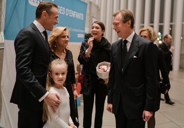 Grand Duke Henri and Princess Alexandra attended SOS Villages d'Enfants Monde Christmas Charity Concert