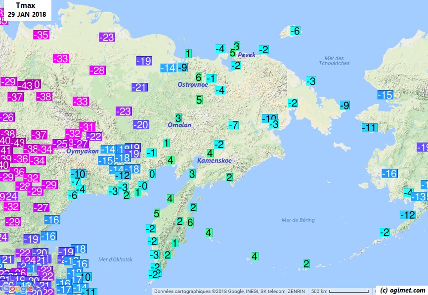 Abnormal heat came to Kamchatka, Chukotka and Kolyma in Russia
