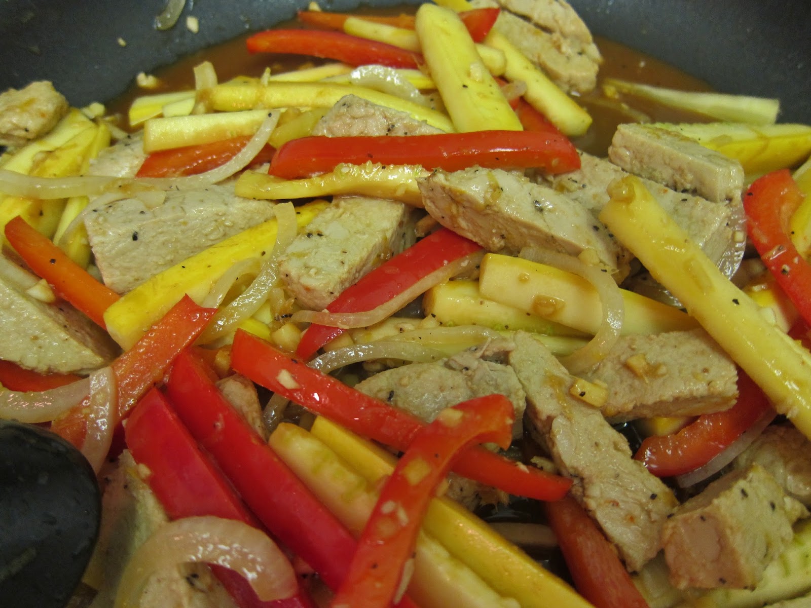 The Vegan Chronicle LemonGinger Chicken StirFry