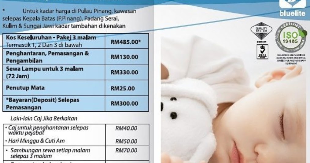 Bacaan Kuning Bayi Mengikut Hari