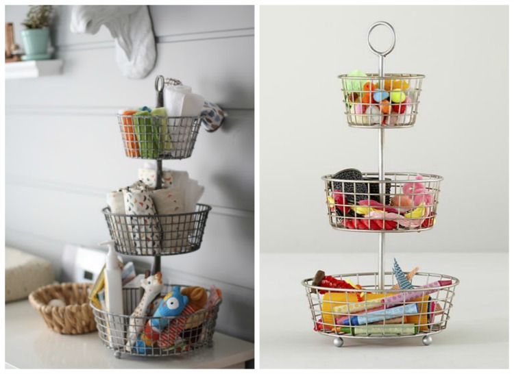 Our Home Away From Home TIERED BASKETS