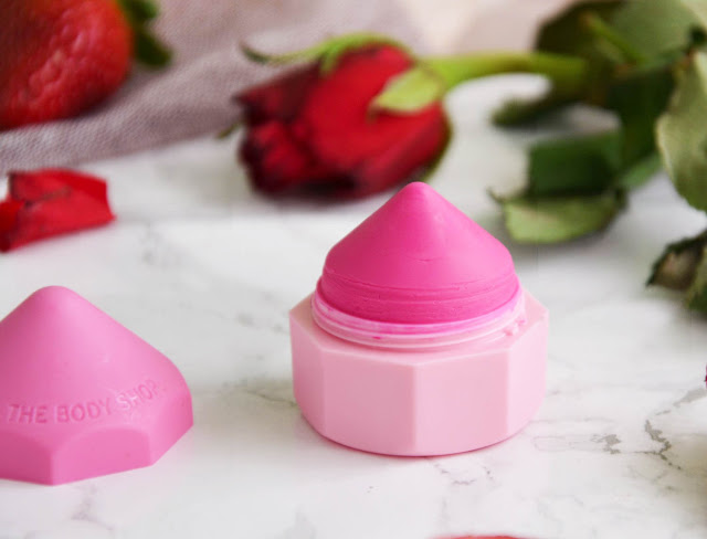 The Body Shop Japanese Cherry Blossom Strawberry Kiss Body Cream and Lip Juicer