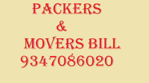 movers and packers bill