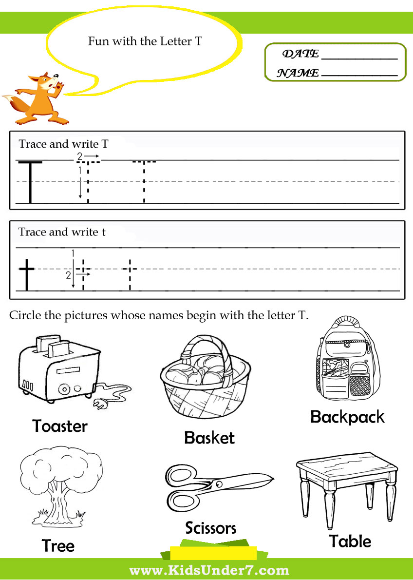 75 LETTER T PHONICS WORKSHEETS KINDERGARTEN FREE DOWNLOAD PDF DOC ZIP