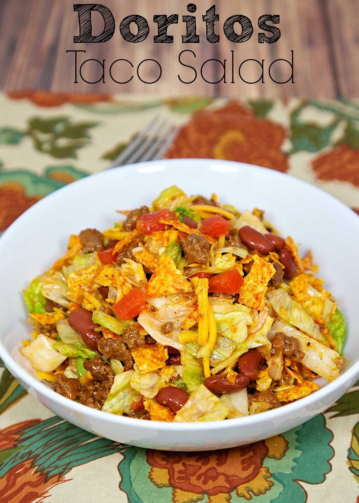 Homemade Dinner Recipes - Doritos Taco Salad | Homemade Recipes http://homemaderecipes.com/bbq-grill/what-to-cook-for-dinner-tonight