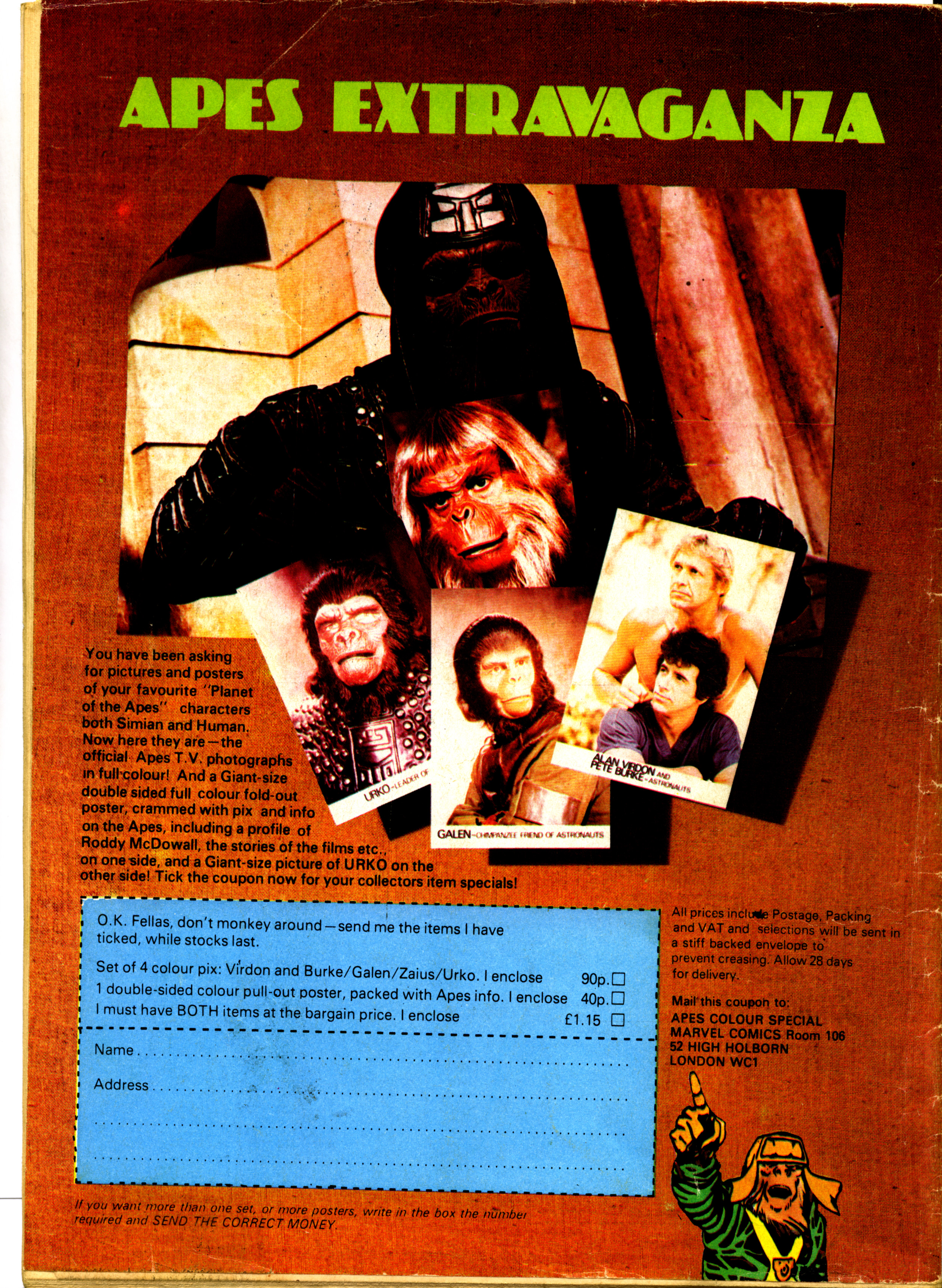 Read online Planet of the Apes (1974) comic -  Issue #45 - 36