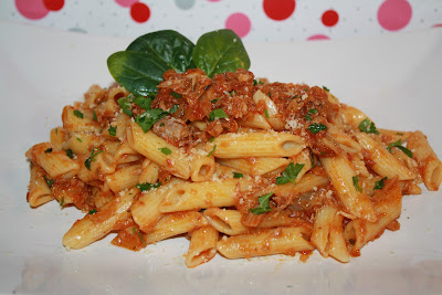 Penne cu ton