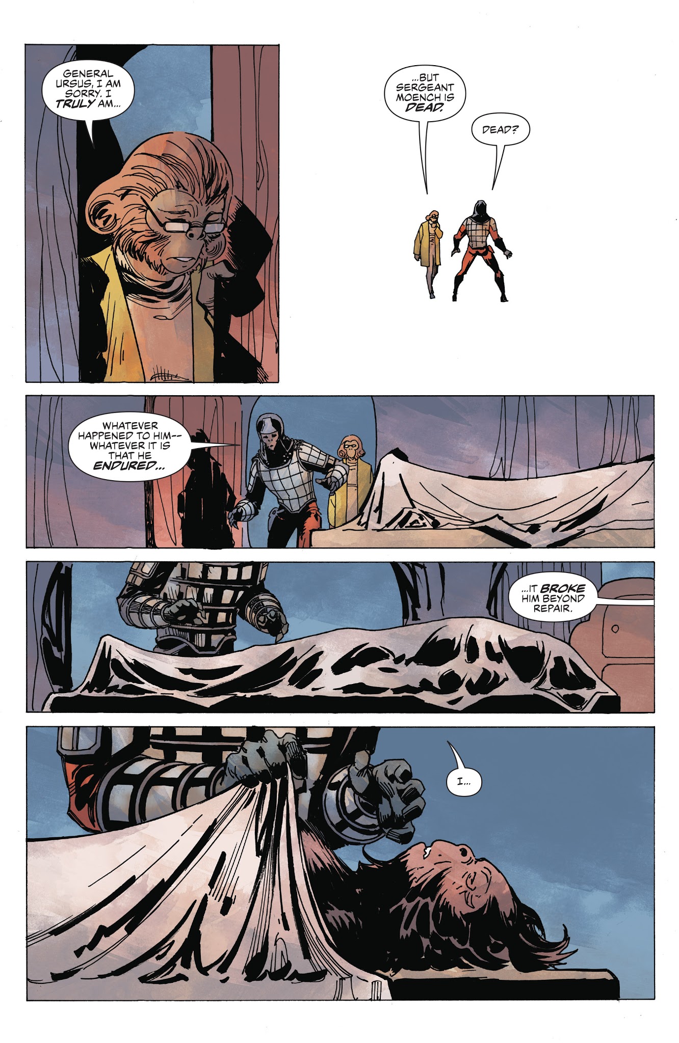 Read online Planet of the Apes: Ursus comic -  Issue #5 - 20