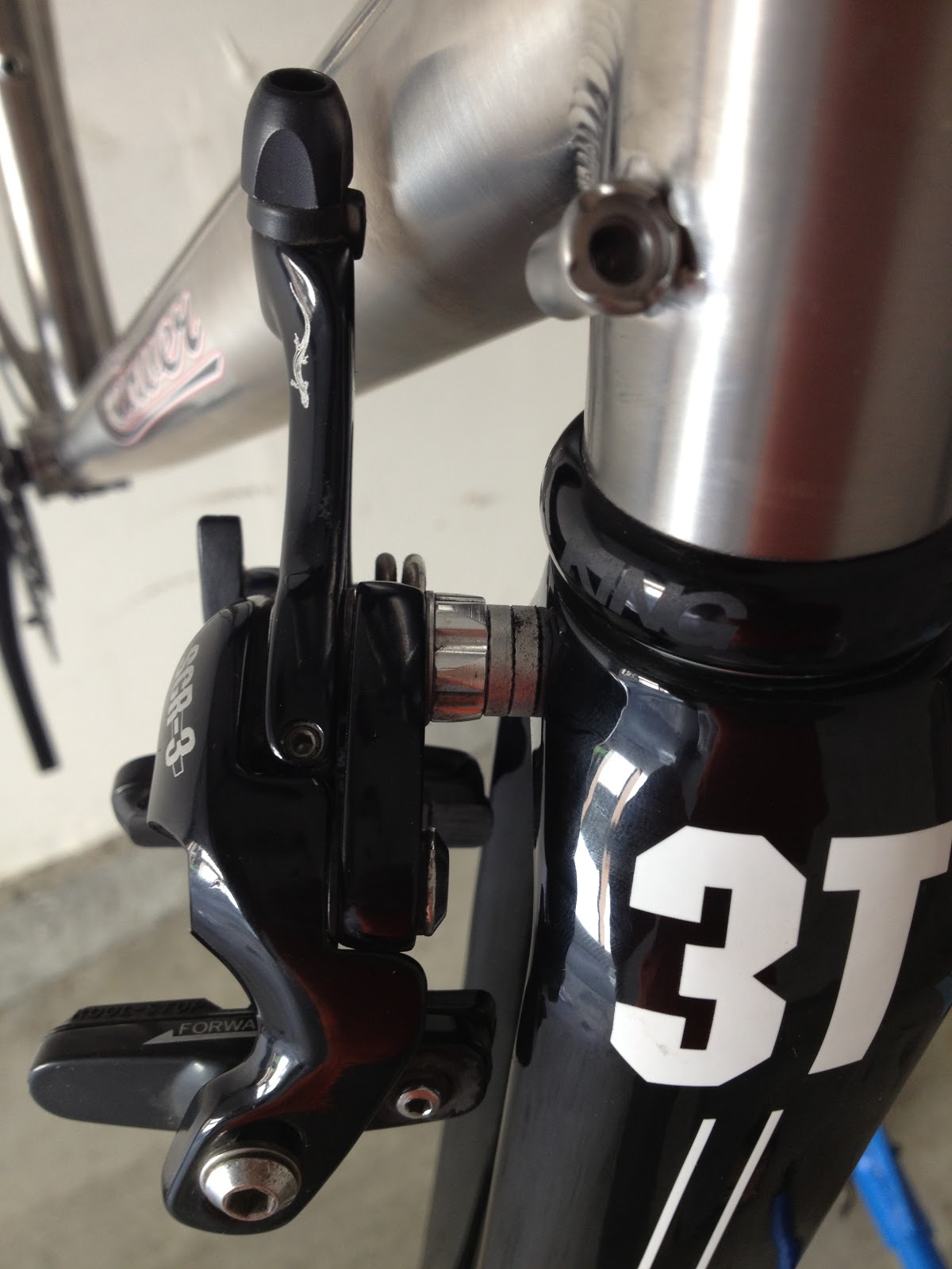 Clyde's Triathlon Training Building My Bike 7 Brakes, Derailleurs