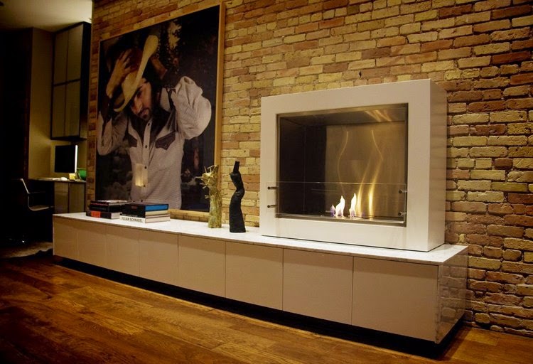 Home-decor-and-design-fireplace-design Decoration warm for winter