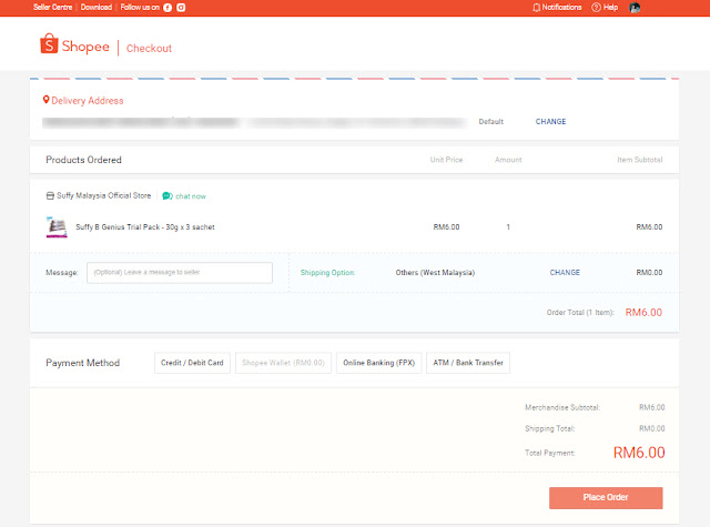 Set Percubaan Susu Suffy bGenius Kini Boleh Didapati Di Shopee