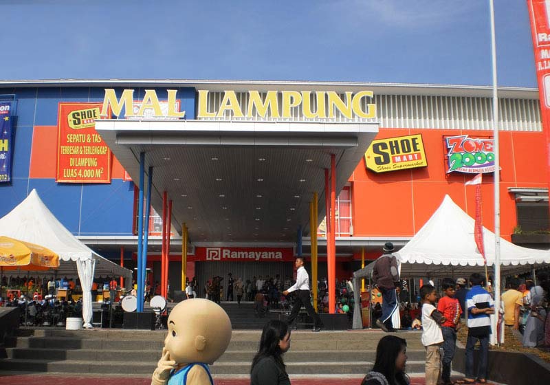 7 Mall  Terbesar di Daerah Lampung  wLampung com