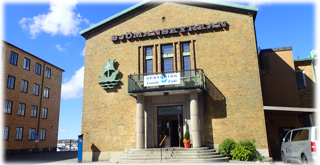 Hanneles bokparadis bibliotek i Sjömanskyrkan i