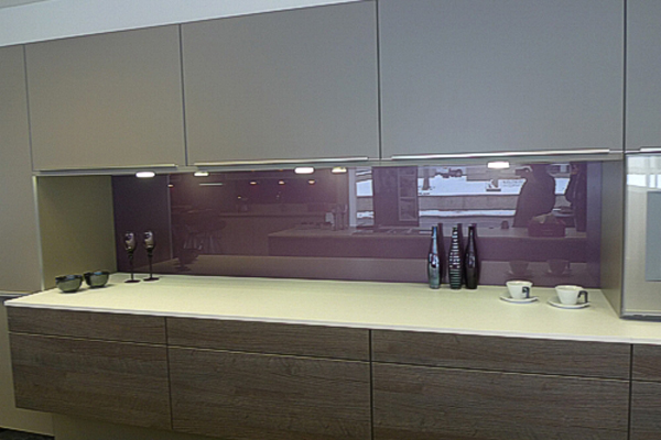 Purple Kitchen Splashbacks The Design Purple Splashbacks Represents The Luxury Kitchen